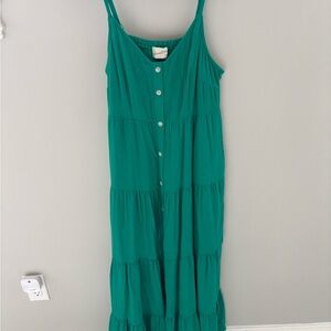 Universal Thread green maxi dress